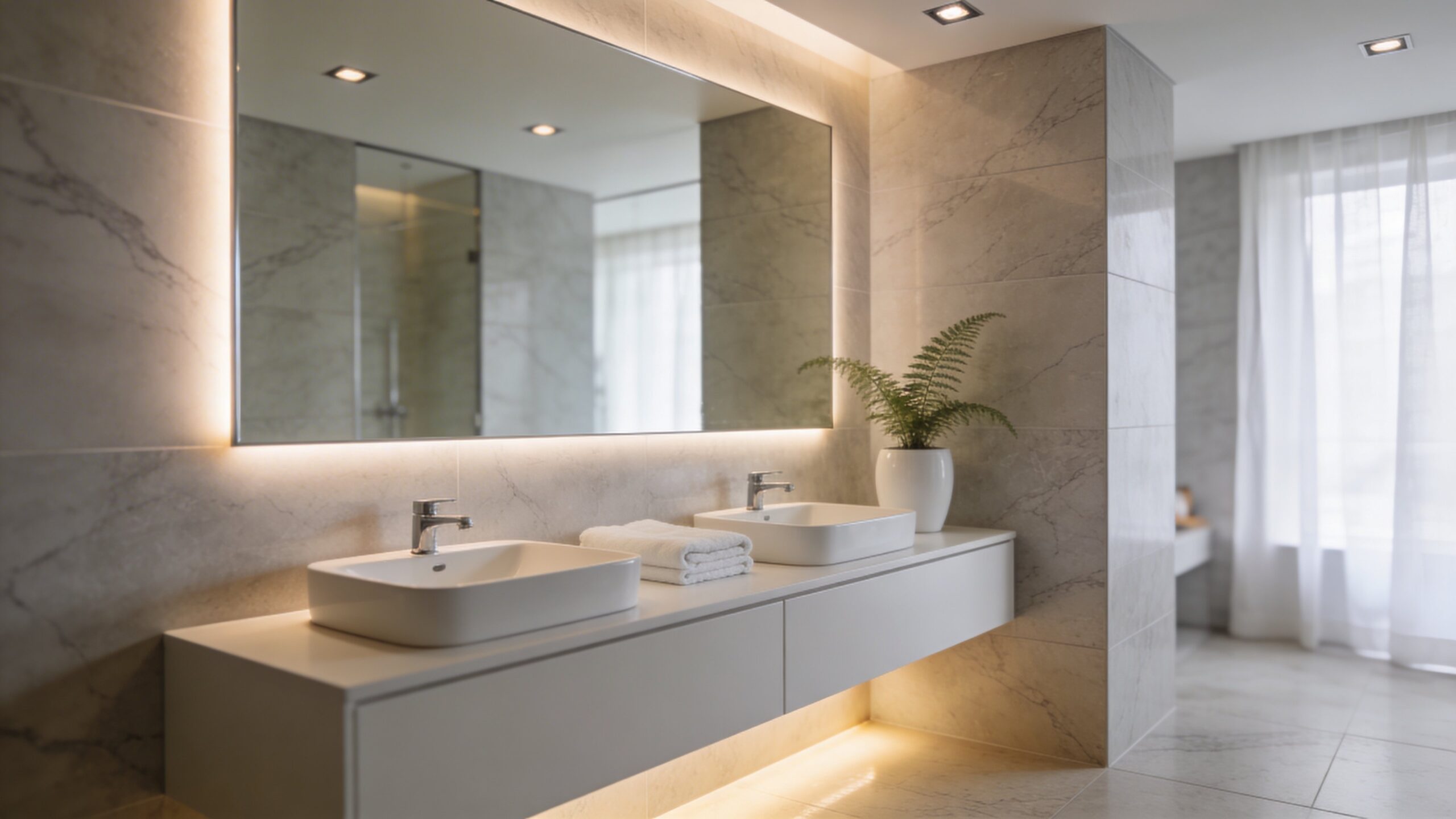 Hotel-Inspired Modern Oasis Bathrooms You Can Recreate at Home