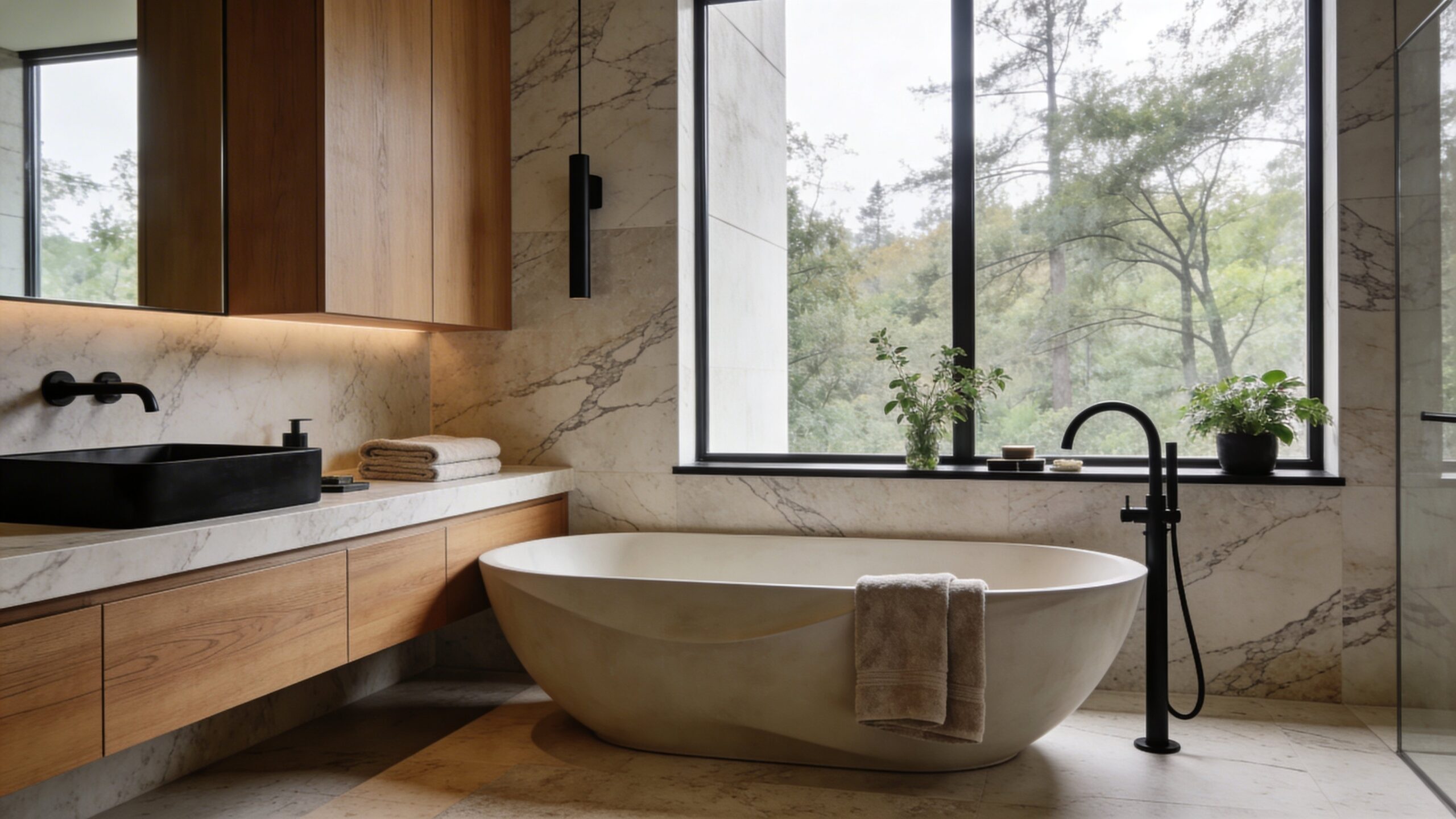 Modern Oasis Bathroom Ideas for New Builds and Renovations