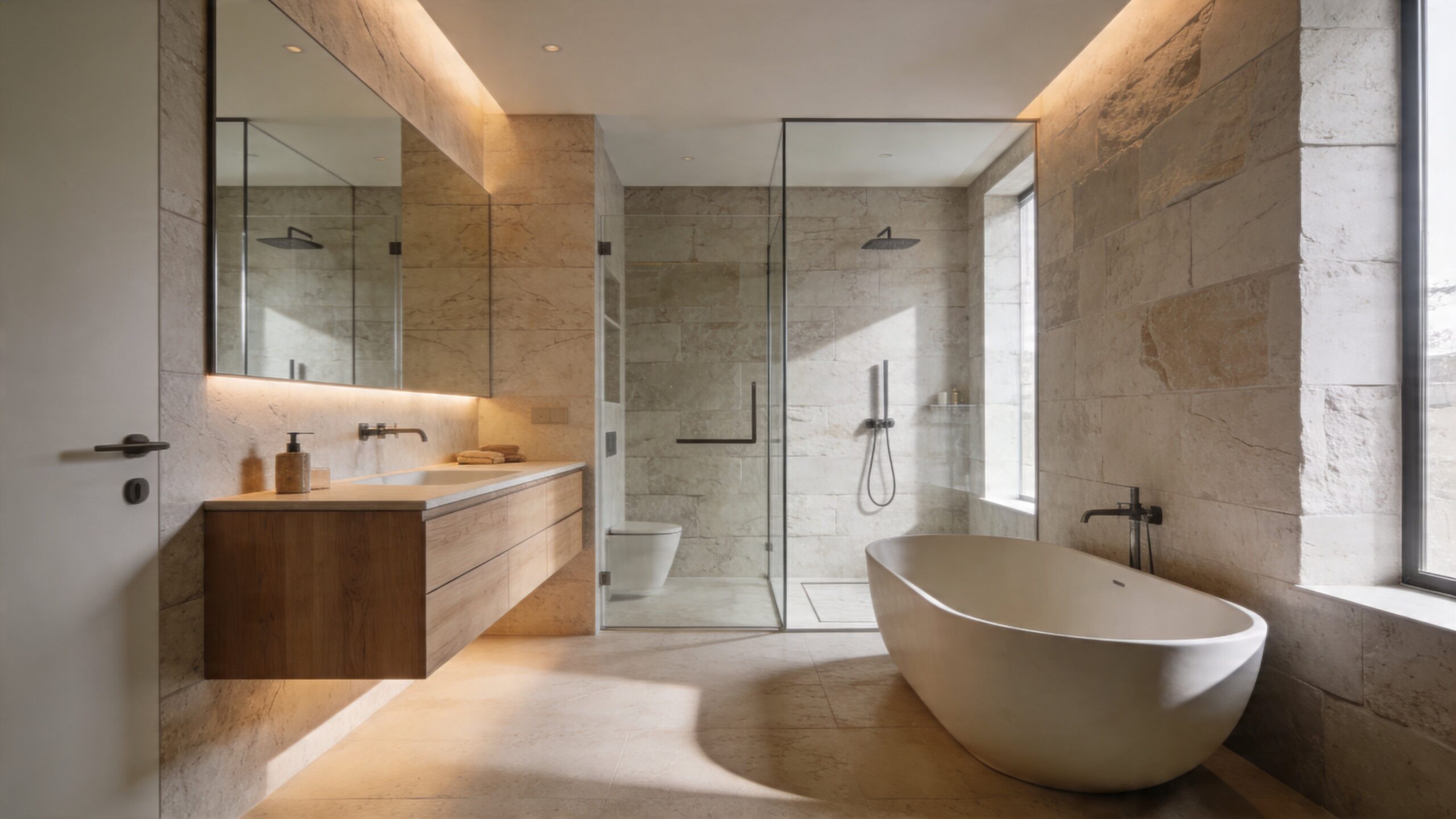 Modern Oasis Bathrooms That Balance Luxury and Minimalism