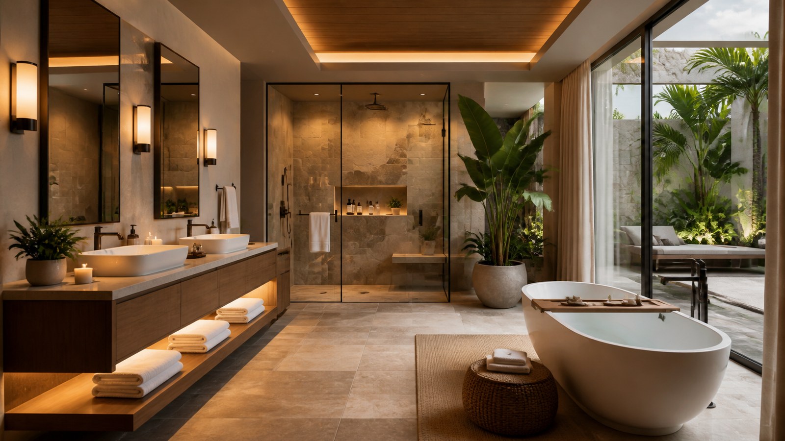 25 Luxury Spa Bathroom Designs That Feel Like a Five-Star Resort