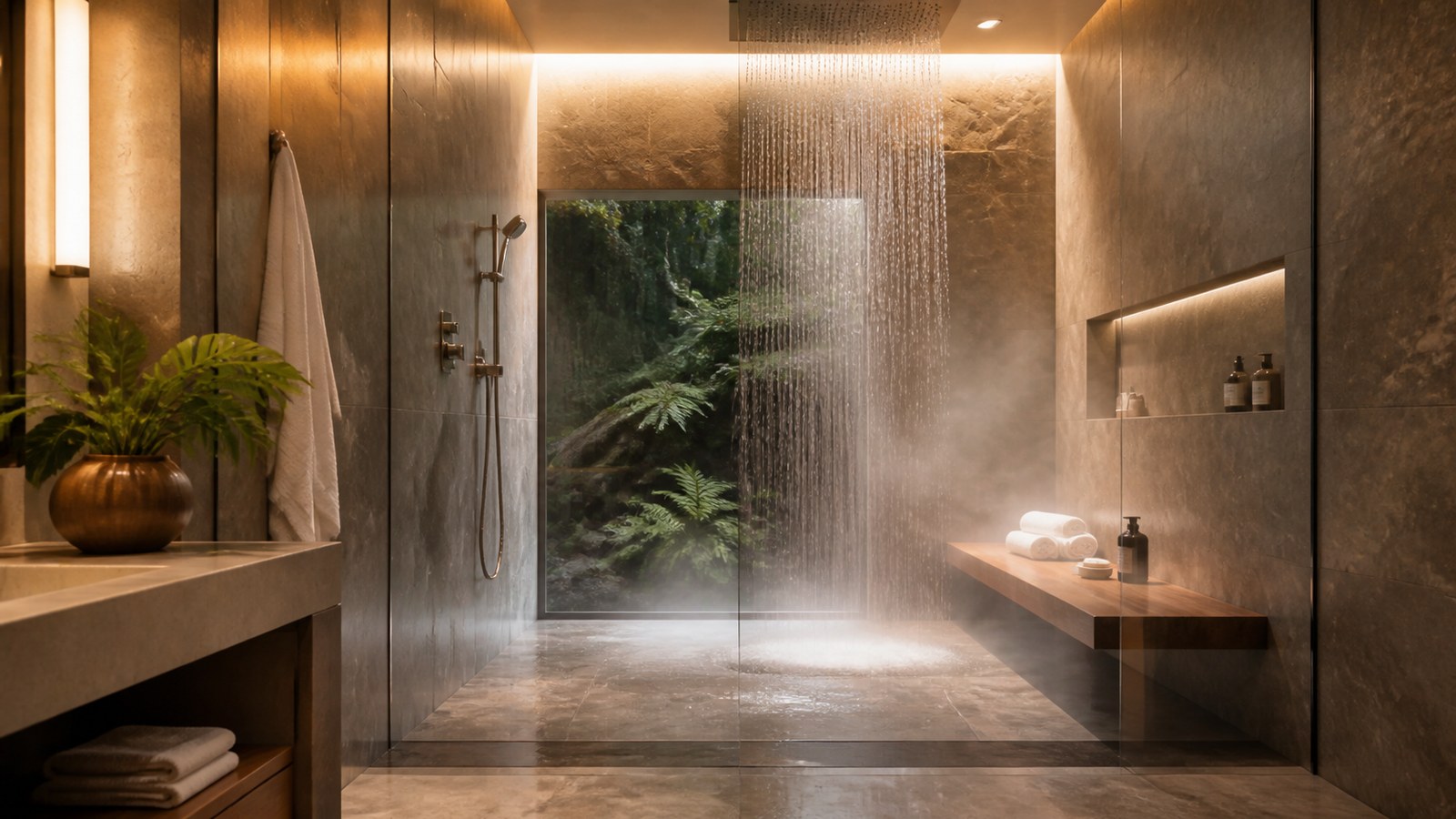 Luxury Spa Bathroom Ideas That Turn Everyday Showers Into Rituals