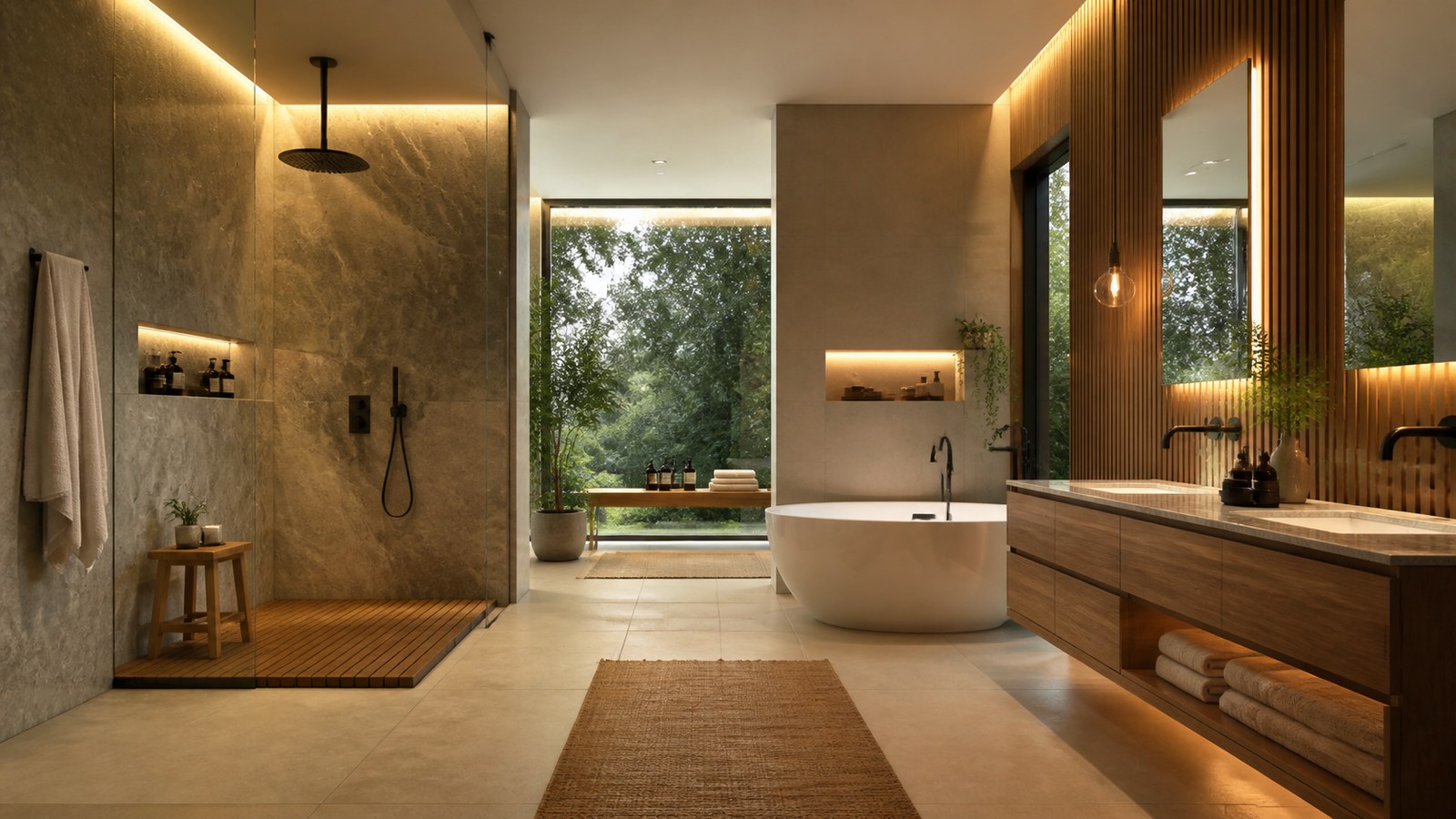 Luxury Spa Bathrooms: Materials, Lighting, and Layouts That Matter