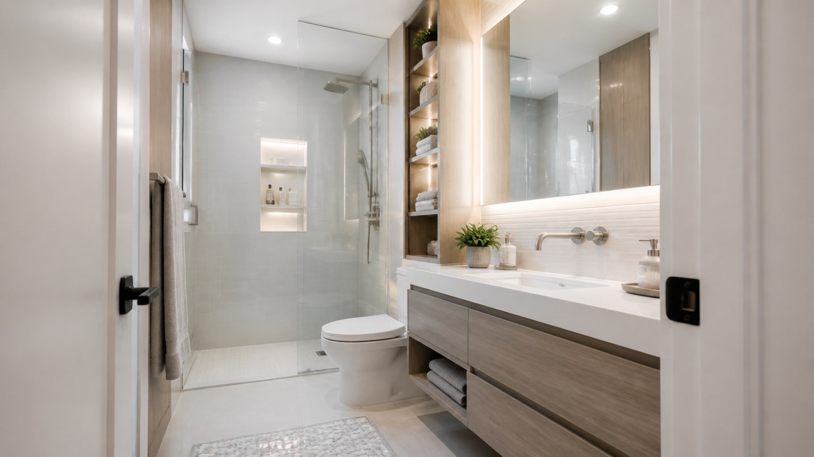 Small Bathroom Makeovers That Feel Twice the Size
